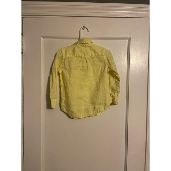 Janie and Jack Yellow Dress Shirt Size 2T - Picture 2 of 3
